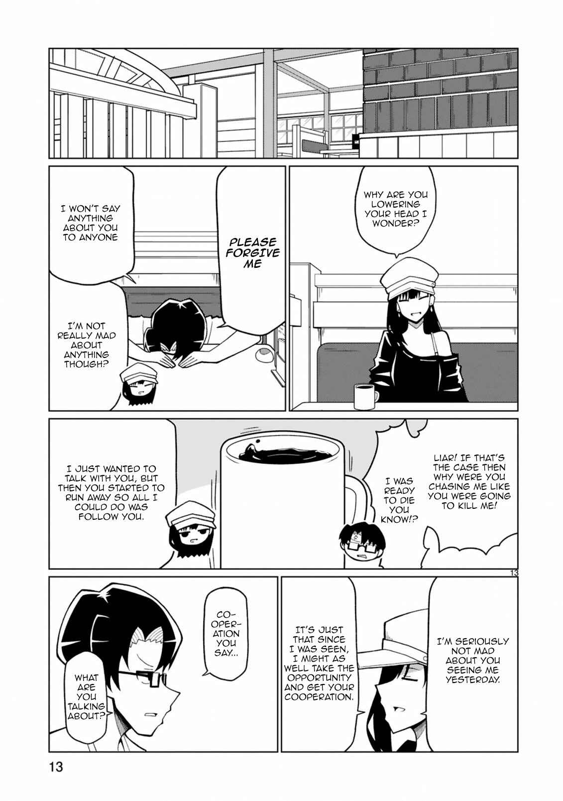 Tedama ni Toritai Kurokiya-san Chapter 19 - Page 14