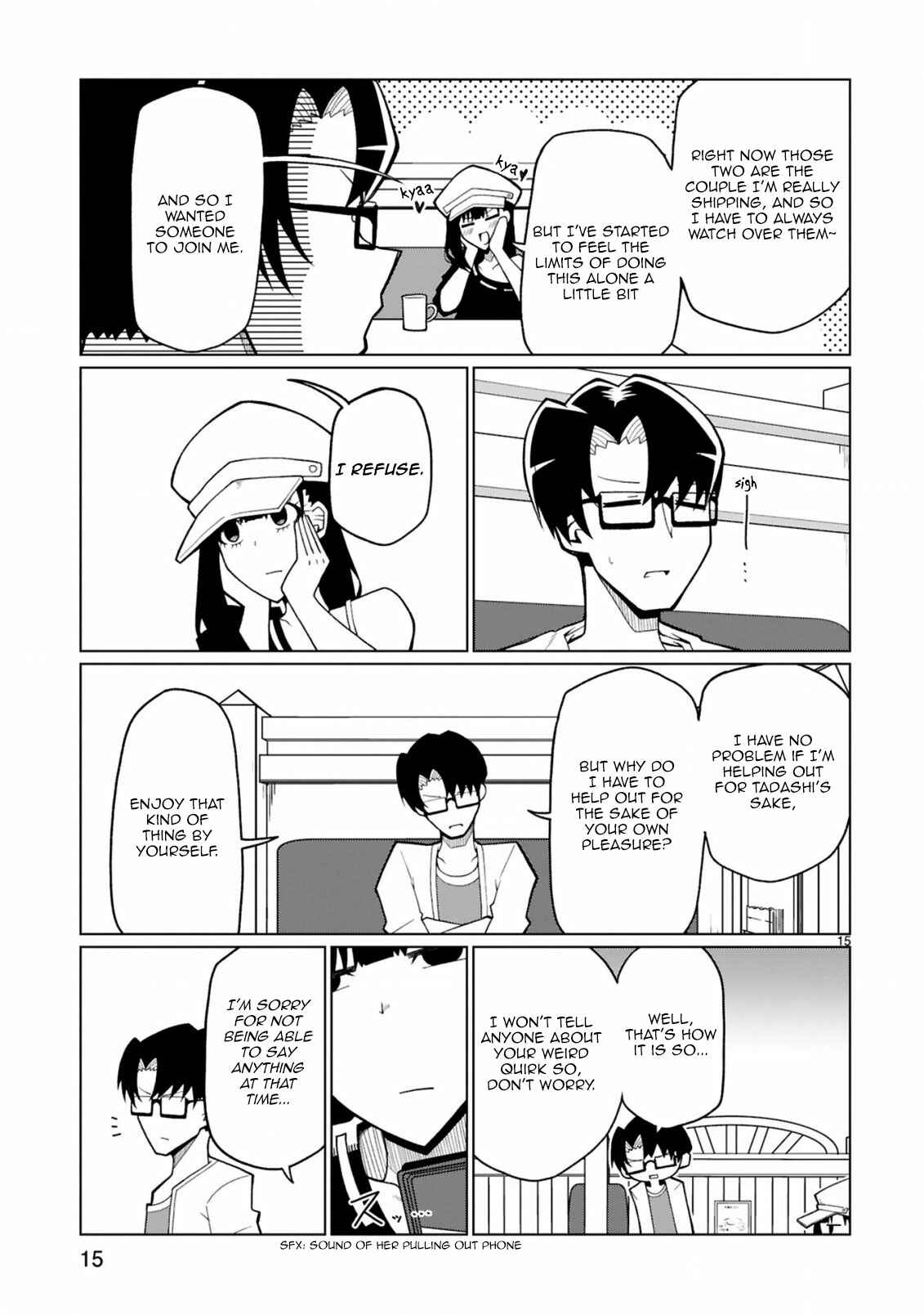 Tedama ni Toritai Kurokiya-san Chapter 19 - Page 16