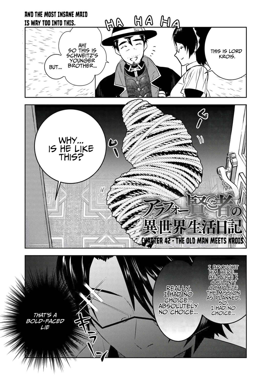 Arafoo Kenja no Isekai Seikatsu Nikki Chapter 42 - Page 2
