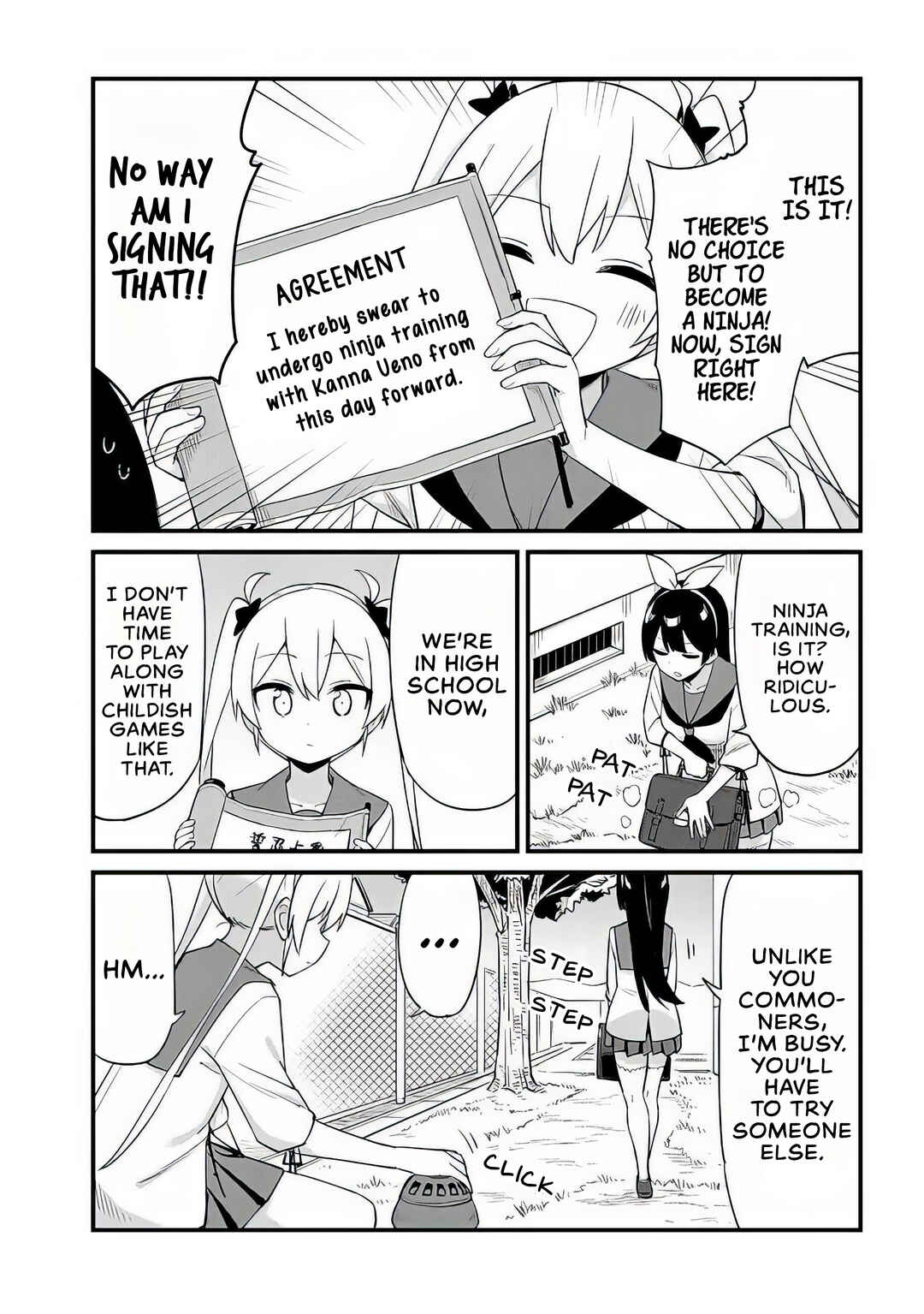 Shichi Genme wa Ninja Shugyou Desu! Chapter 1 - Page 17