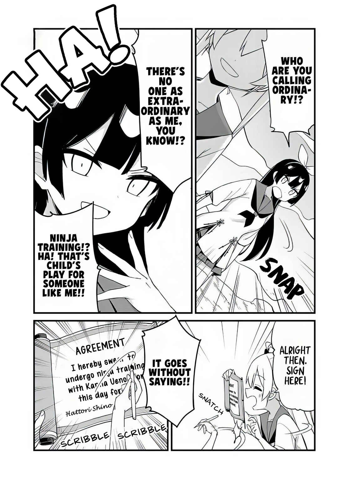 Shichi Genme wa Ninja Shugyou Desu! Chapter 1 - Page 21