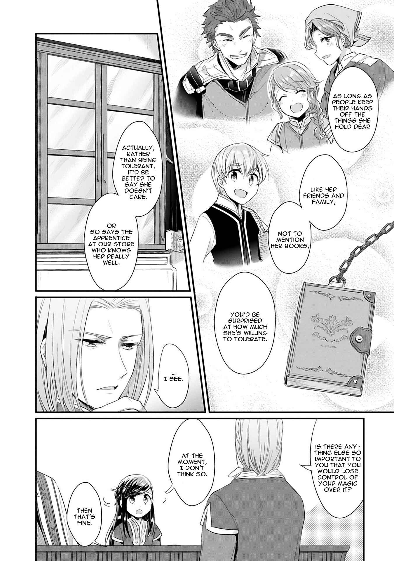 Honzuki no Gekokujou: Shisho ni Naru tame ni wa Shudan o Erandeiraremasen—Dai-2 Bu: Hon no Tamenara Miko ni Naru! Chapter 2 - Page 35