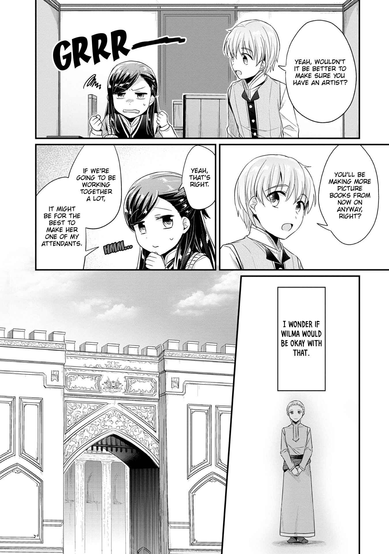 Honzuki no Gekokujou: Shisho ni Naru tame ni wa Shudan o Erandeiraremasen—Dai-2 Bu: Hon no Tamenara Miko ni Naru! Chapter 19 - Page 9
