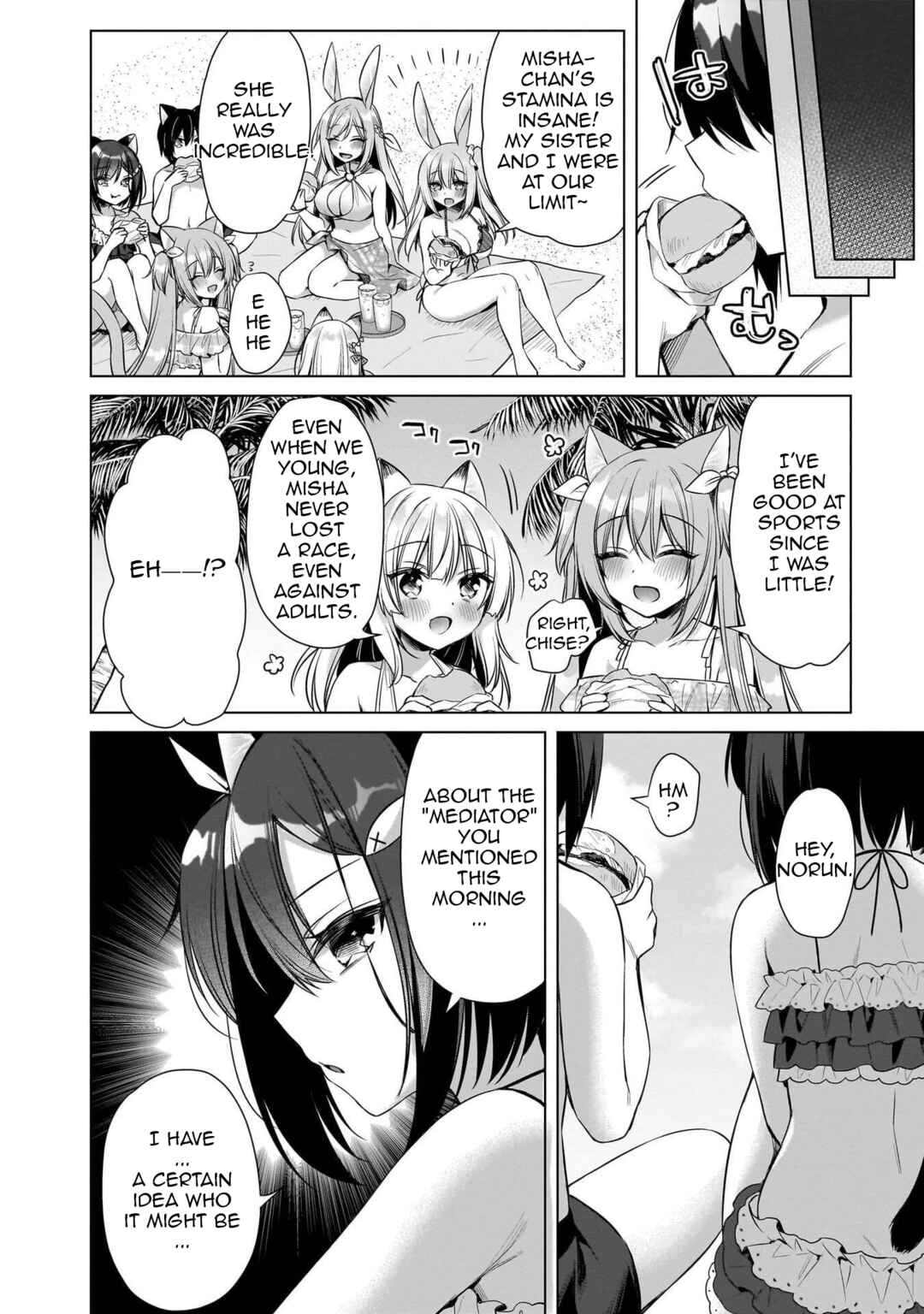 Boku no Risou no Isekai Seikatsu - Tensei shitara Kemomimi Musume darake no Sekai de Harem ni Chapter 13 - Page 22