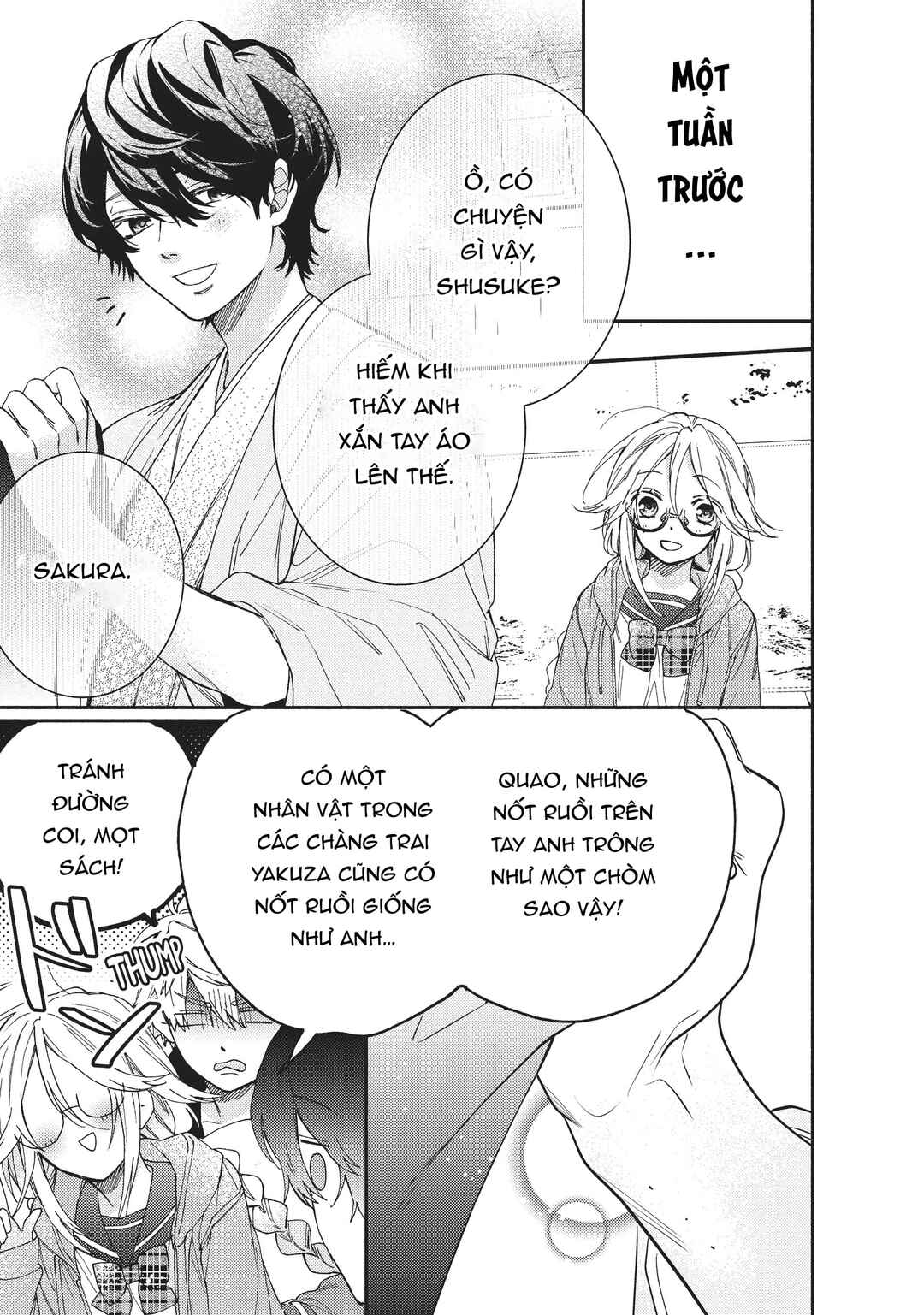 Gokutsuma Days: Gokudou Sankyoudai ni Semaretemasu Chapter 7.1 - Page 2