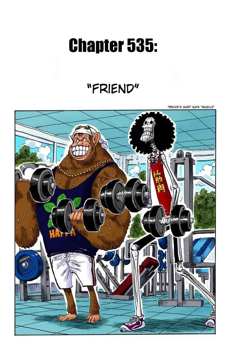 One Piece (Official Colored) Chapter 535 - Page 2