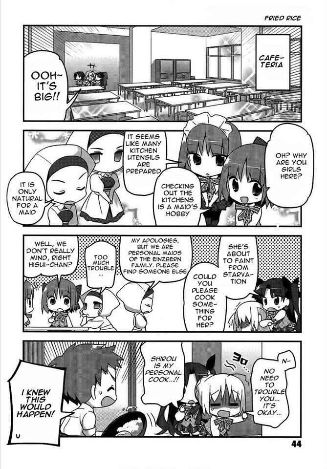 Type-Moon Gakuen - Chibi Chuki! Chapter 3 - Page 4