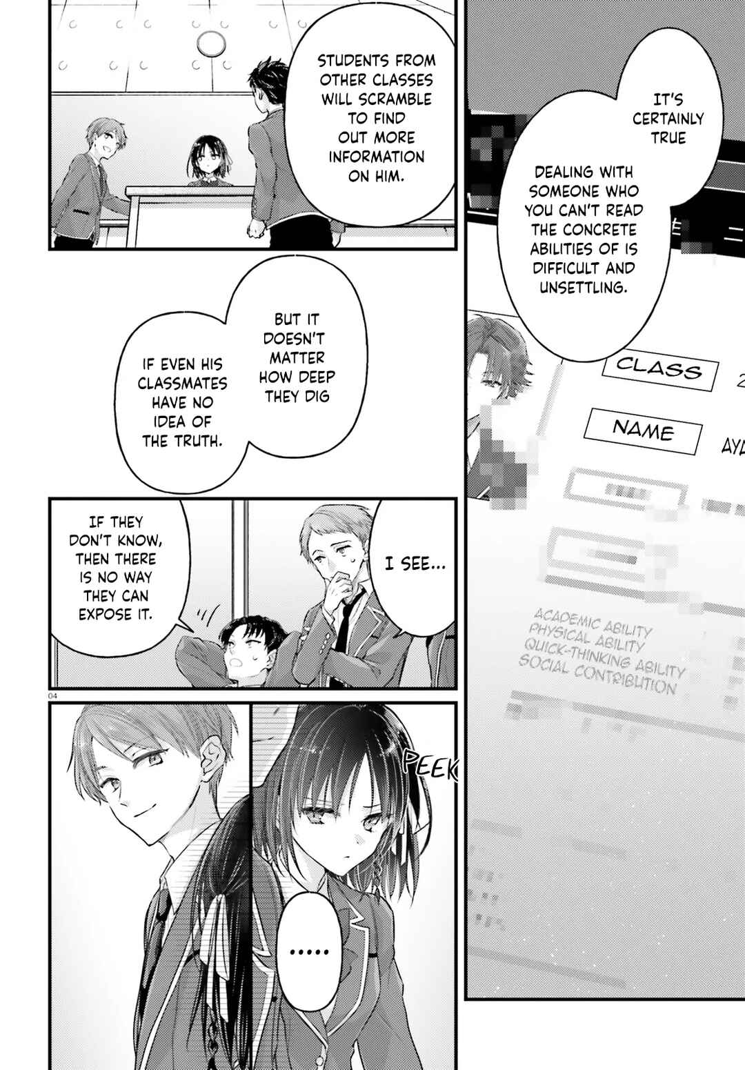 Youkoso Jitsuryoku Shijou Shugi no Kyoushitsu e 2-nensei-hen 2nd Stage Chapter 3 - Page 5