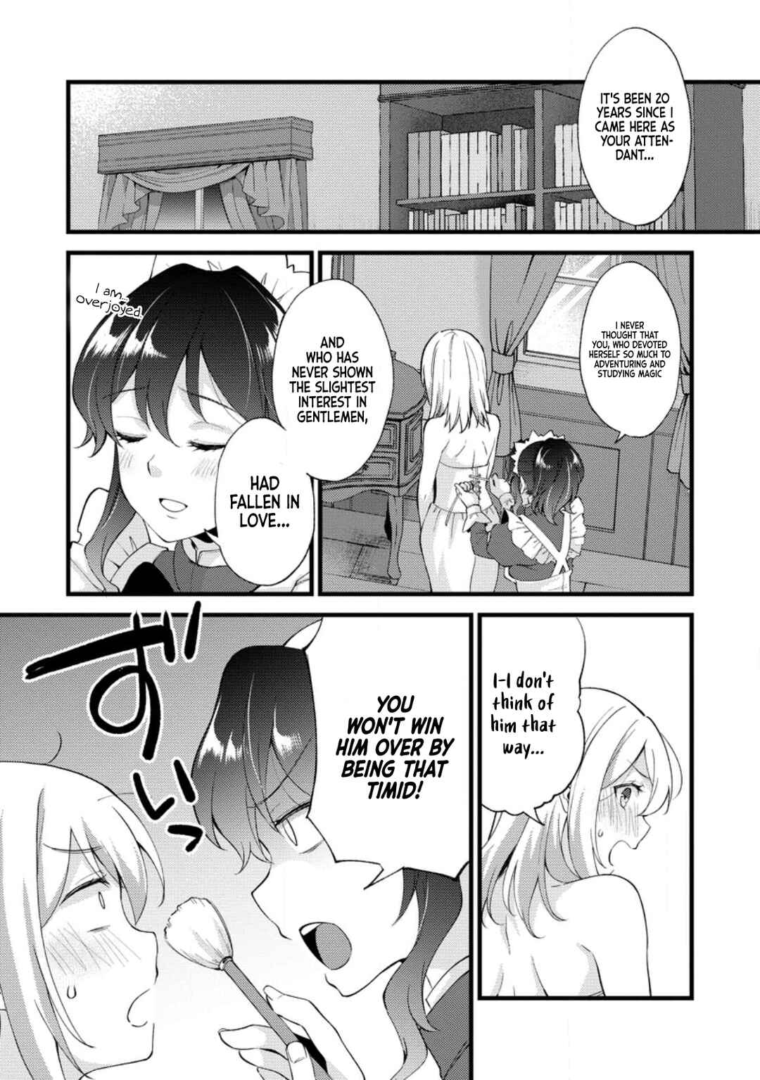 Kensei no Osananajimi ga Power Hara de Ore ni Tsuraku Ataru node, Zetsuen Shite Henkyou de Makenshi to shite Denaosu Koto ni shita. Chapter 18 - Page 16