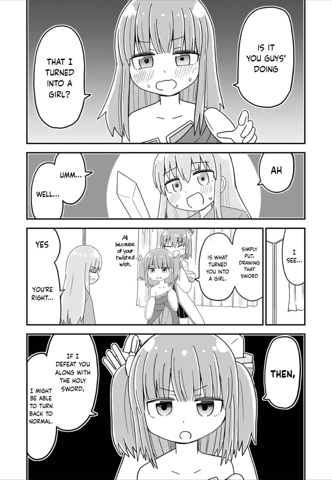 Onna no Ko no Ken wo Te ni Ireta Chapter 4 - Page 5