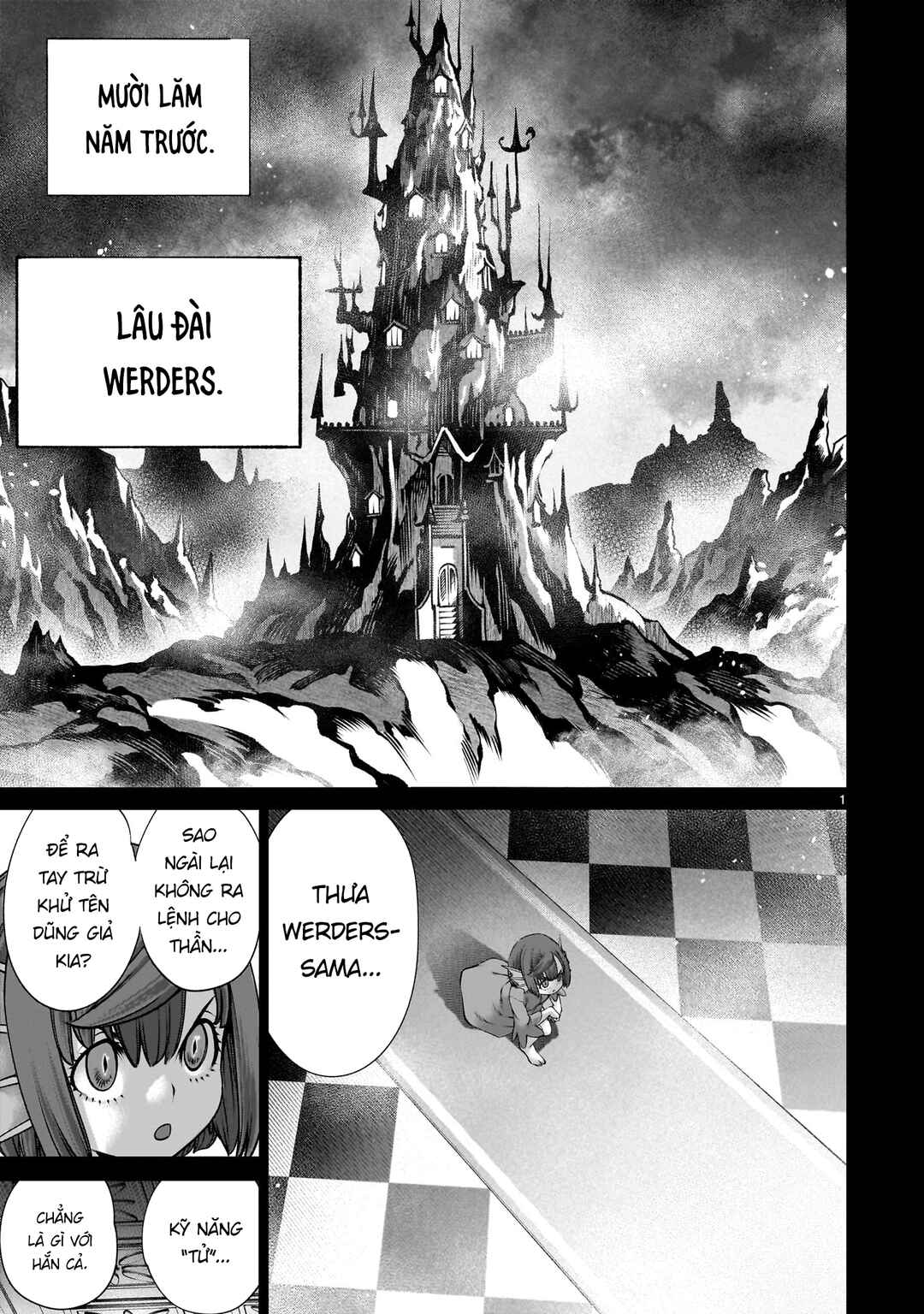 Saikyou Skill "Inochigoi" de Kuyashii Kedo Musou Shichau Moto Maou-sama no Sekai Seifuku Katsudou Chapter 20 - Page 1