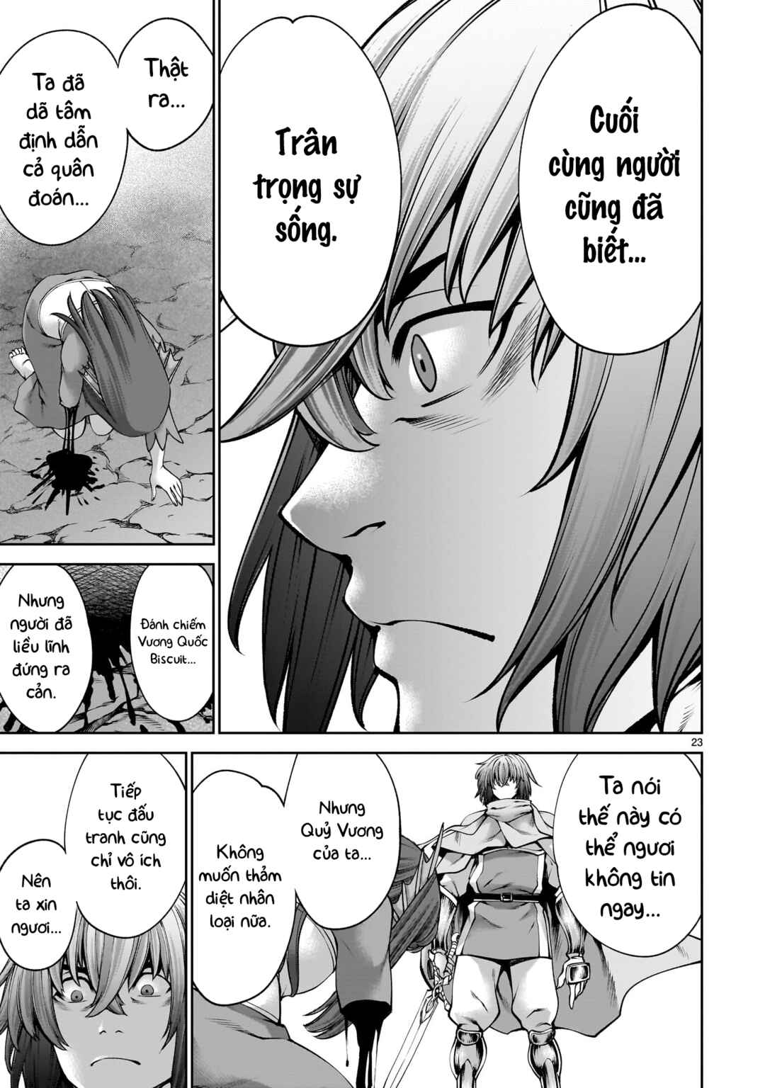 Saikyou Skill "Inochigoi" de Kuyashii Kedo Musou Shichau Moto Maou-sama no Sekai Seifuku Katsudou Chapter 20 - Page 22