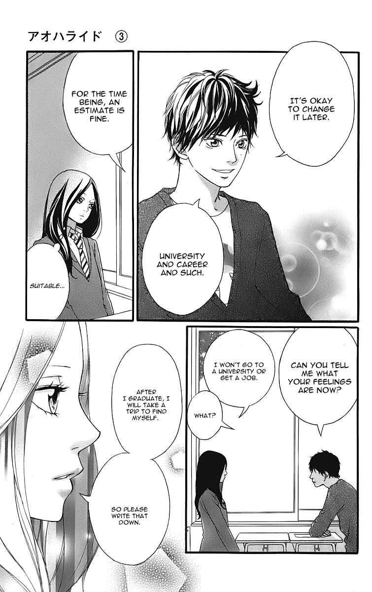 Ao Haru Ride Chapter 11.5 - Page 10