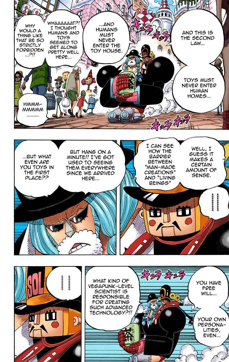 One Piece (Official Colored) Chapter 717 - Page 11