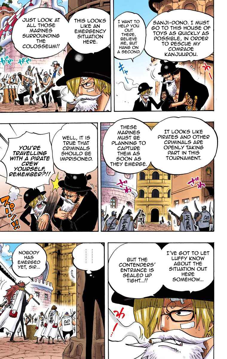 One Piece (Official Colored) Chapter 717 - Page 8
