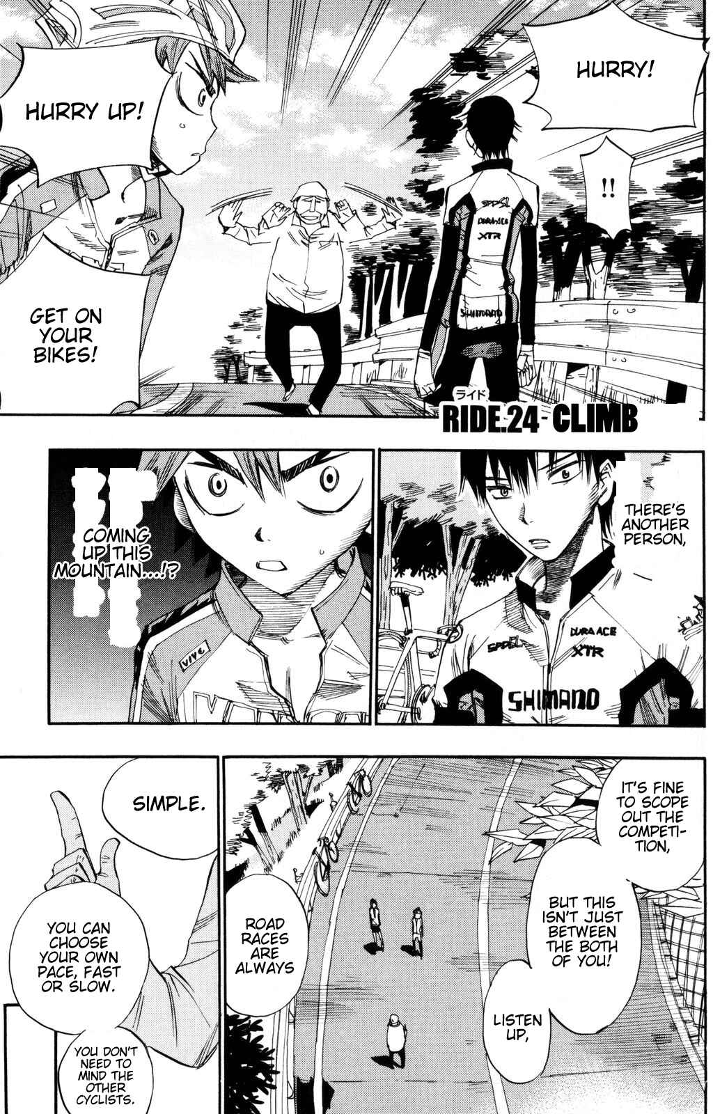 Yowamushi Pedal Chapter 24 - Page 1