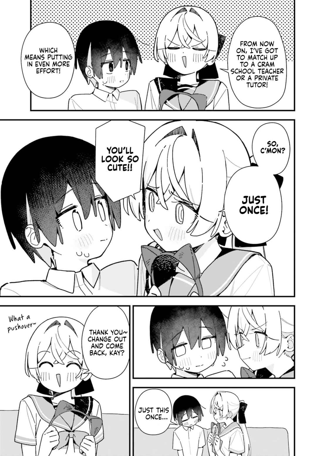 Kawaihara-senpai wa Kawaii (Saotome-kun) ga Suki! Chapter 13.5 - Page 12
