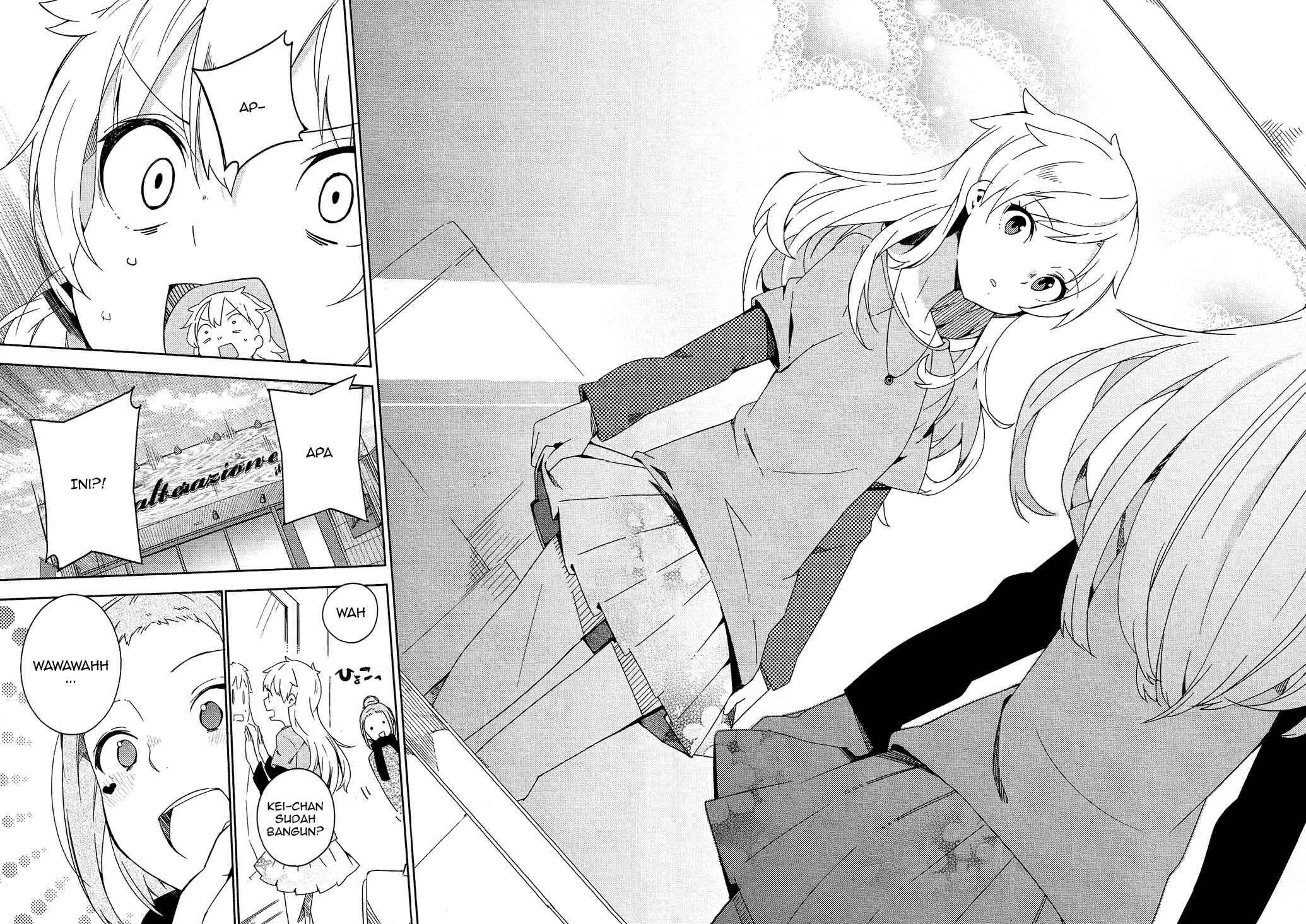 Ookami Shounen wa Kyou mo Uso wo Kasaneru Chapter 1 - Page 35