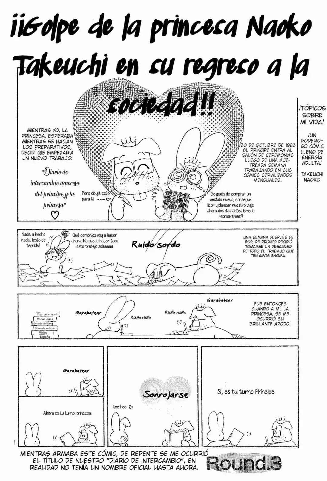 Princess Naoko Takeuchi's Return to Society Punch! Chapter 1 - Page 3
