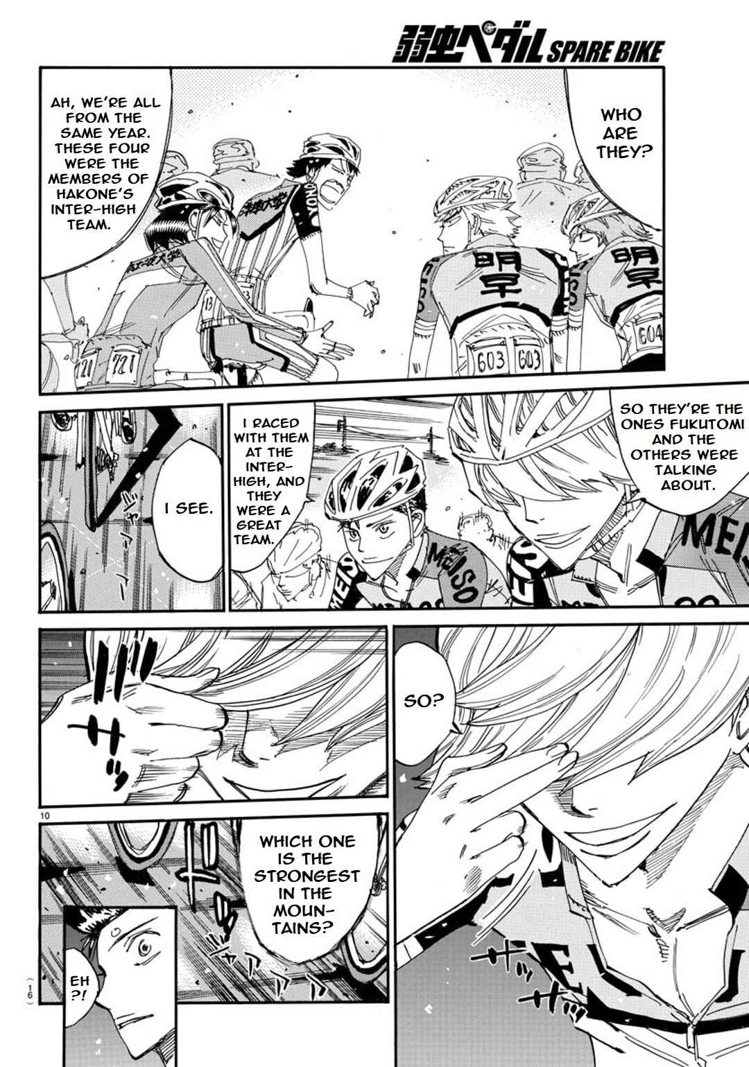 Yowamushi Pedal - Spare Bike Chapter 113 - Page 12