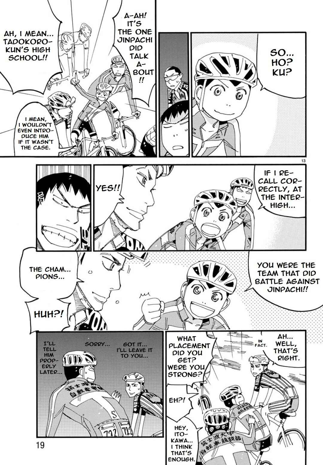 Yowamushi Pedal - Spare Bike Chapter 113 - Page 15