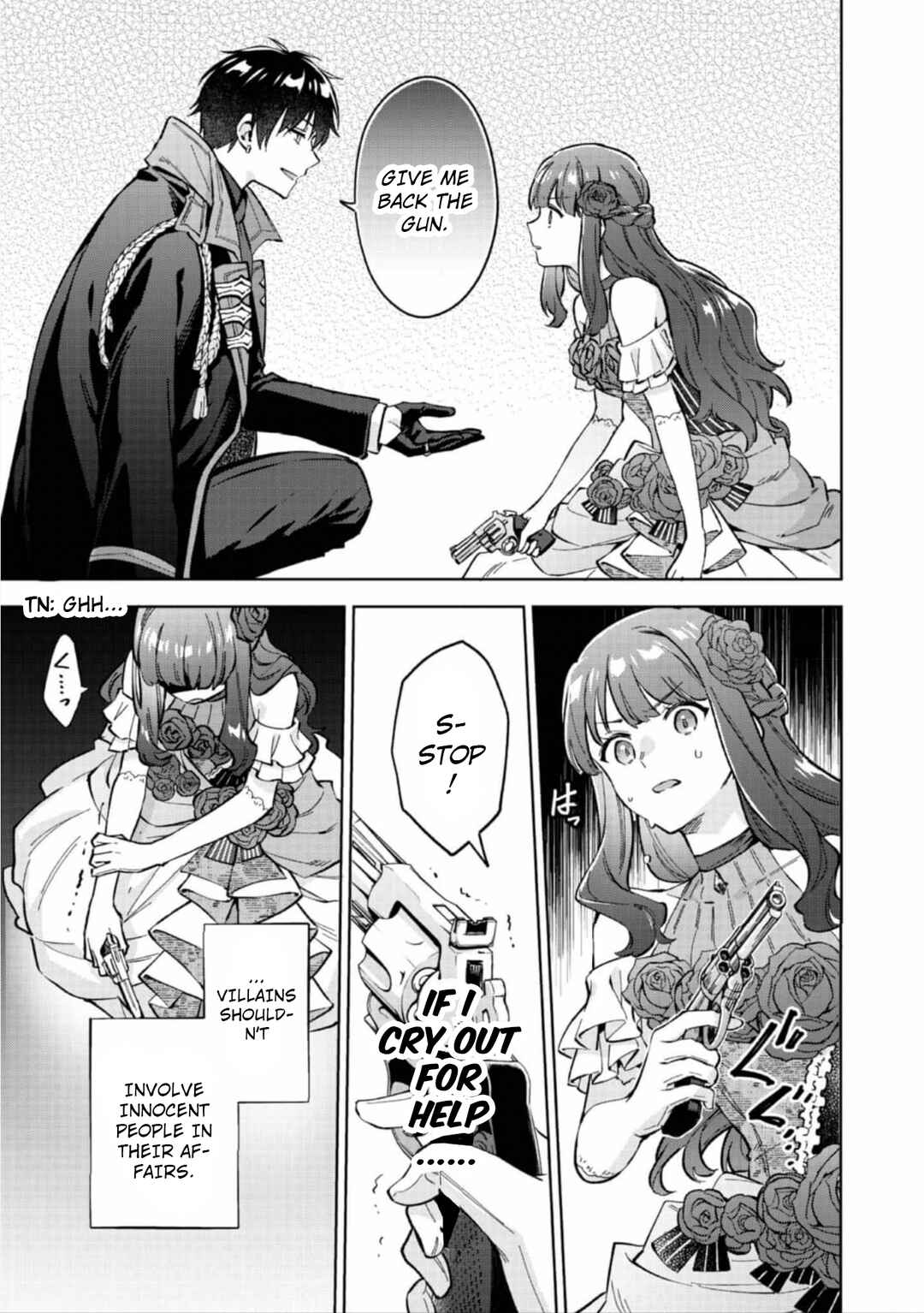 Akutou Ikka no Mana Musume, Tensei Saki mo Otome Game no Gokudou Reijou deshita Chapter 11 - Page 9
