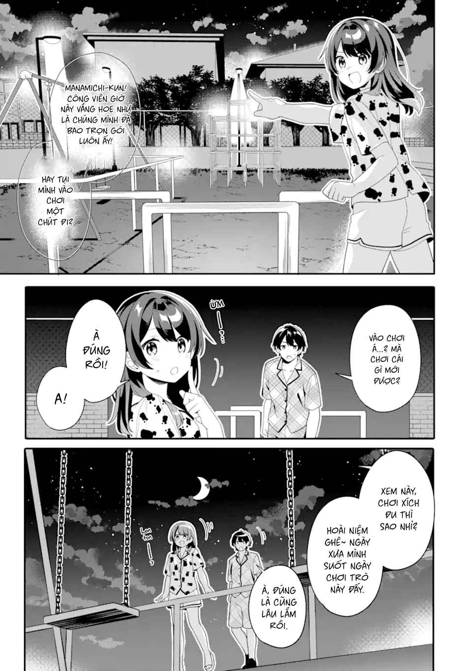 Muboubi Kawaii Pajama Sugata no Bishoujo to Heya de Futarikiri Chapter 8.1 - Page 3