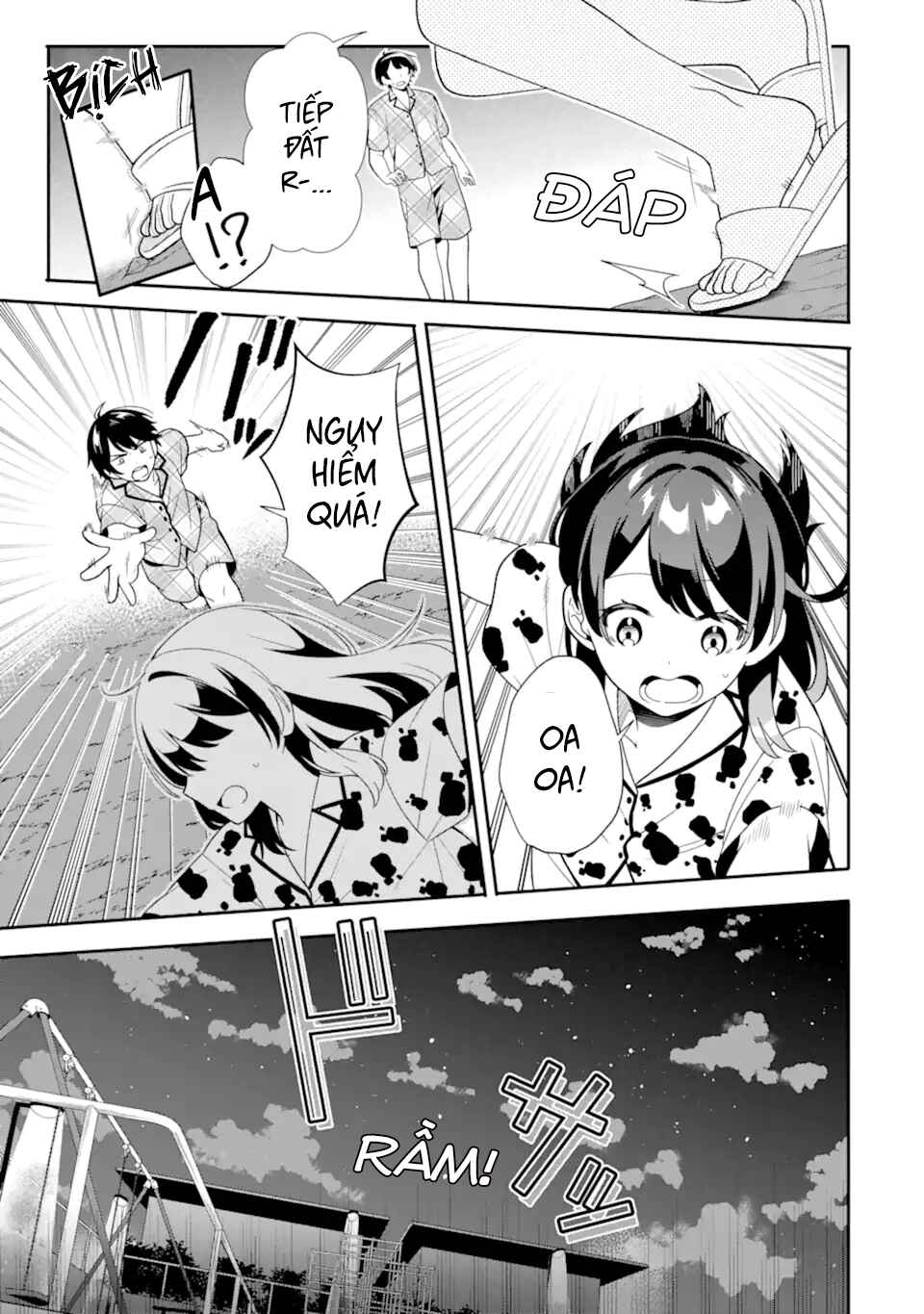 Muboubi Kawaii Pajama Sugata no Bishoujo to Heya de Futarikiri Chapter 8.1 - Page 7