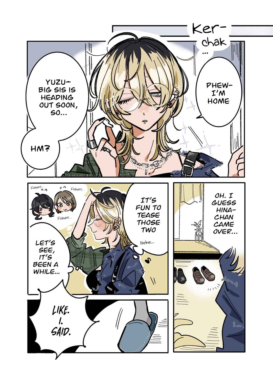 My New Friend Wasn't What I Expected Chapter 33 - Page 1
