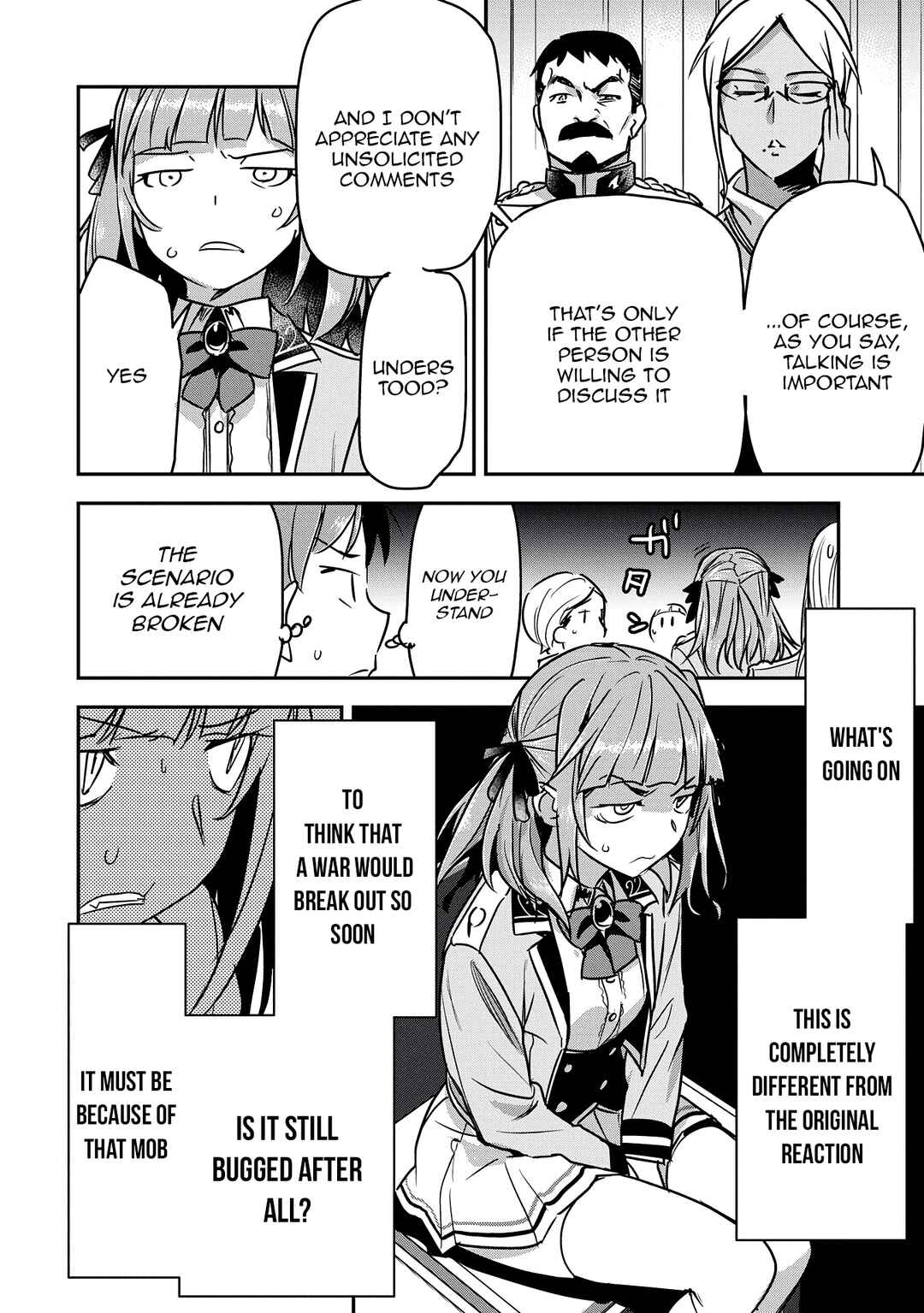 Chounin A wa Akuyaku Reijou o Doushitemo Sukuitai: Dobu to Sora to Koori no Himegimi Chapter 34 - Page 7