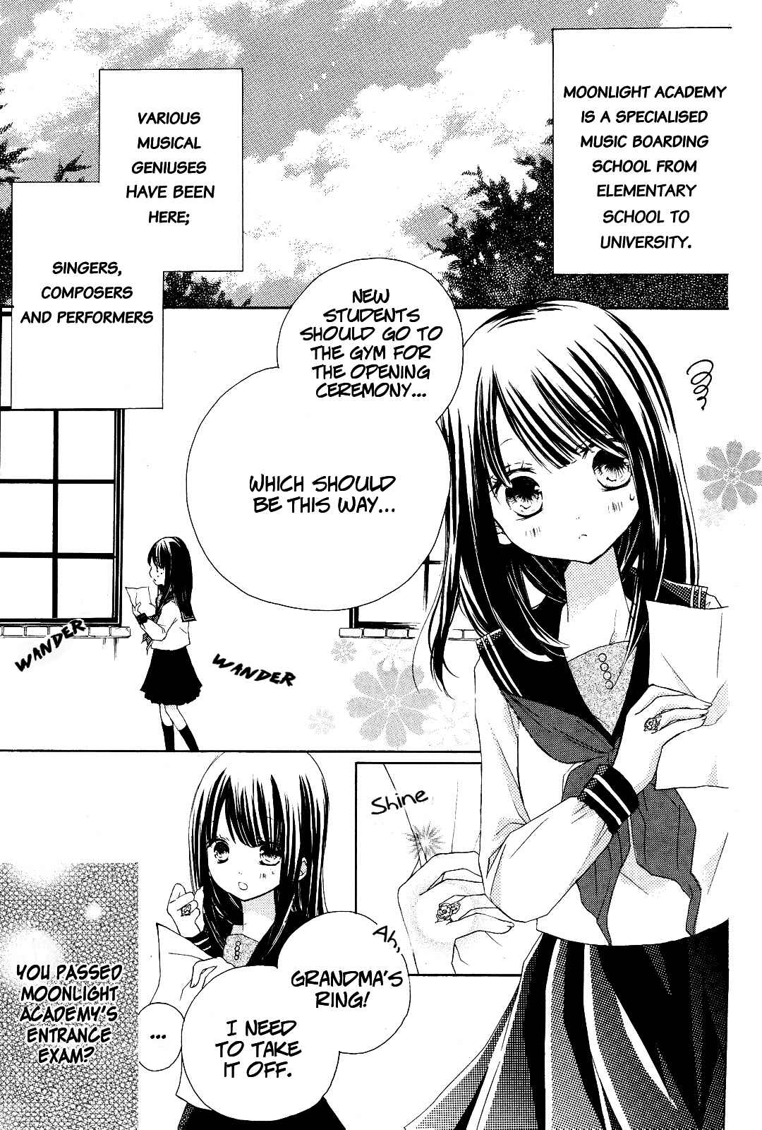 Tsuki to Sekai to Étoile Chapter 1 - Page 9