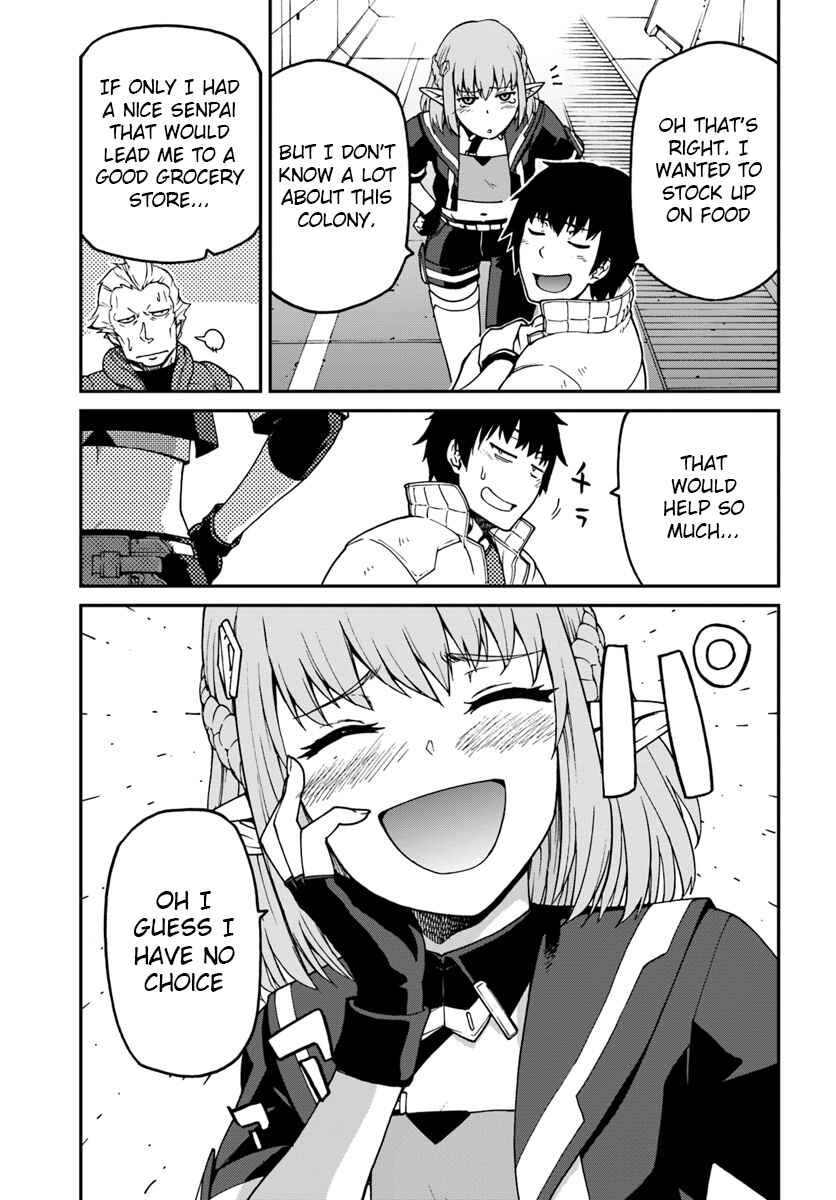 Mezametara Saikyou Soubi to Uchuusen-mochi datta node, Ikkodate Mezashite Youhei to shite Jiyuu ni Ikitai Chapter 3.1 - Page 15