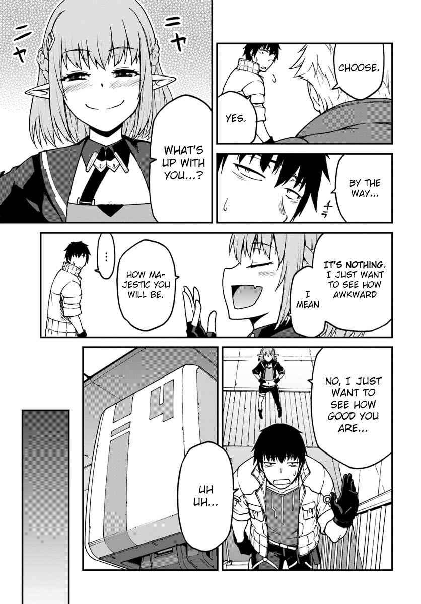 Mezametara Saikyou Soubi to Uchuusen-mochi datta node, Ikkodate Mezashite Youhei to shite Jiyuu ni Ikitai Chapter 3.1 - Page 9
