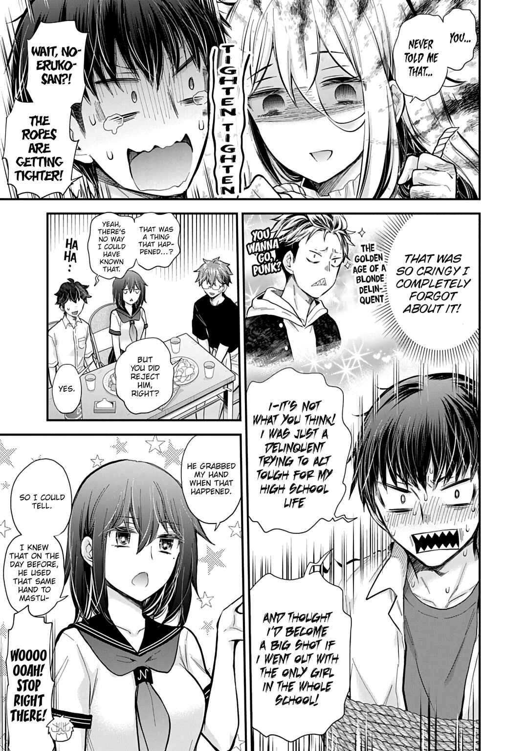Shingeki no Eroko-san: Hen na Oneesan wa Danshi Kousei to Nakayoku Naritai Chapter 60 - Page 10