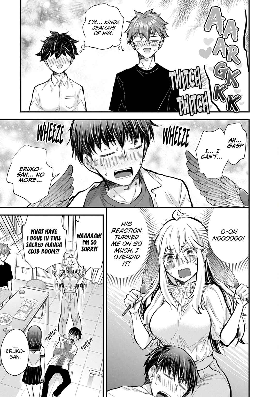 Shingeki no Eroko-san: Hen na Oneesan wa Danshi Kousei to Nakayoku Naritai Chapter 60 - Page 18