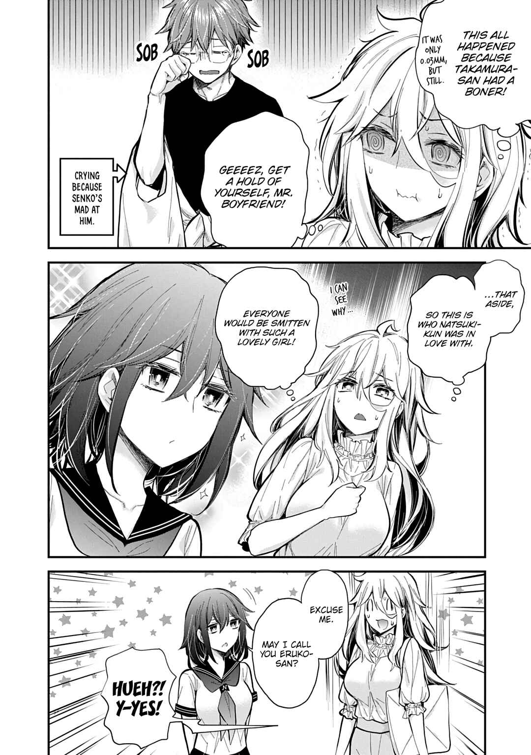 Shingeki no Eroko-san: Hen na Oneesan wa Danshi Kousei to Nakayoku Naritai Chapter 60 - Page 3