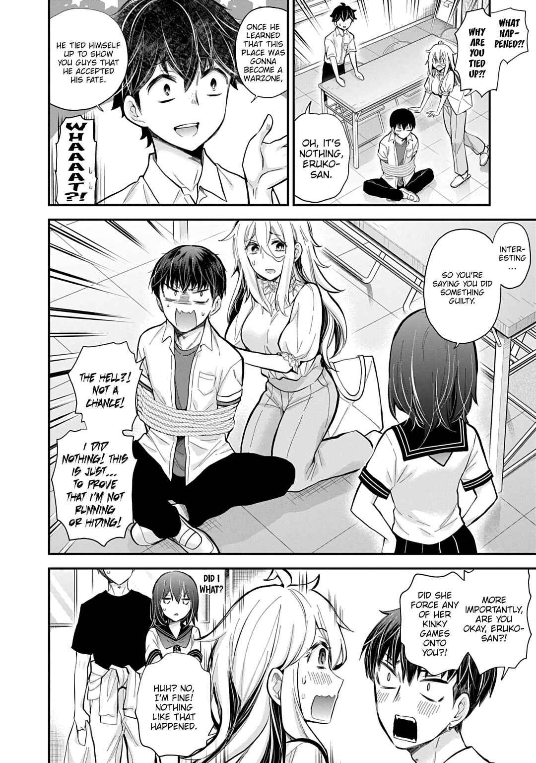 Shingeki no Eroko-san: Hen na Oneesan wa Danshi Kousei to Nakayoku Naritai Chapter 60 - Page 7