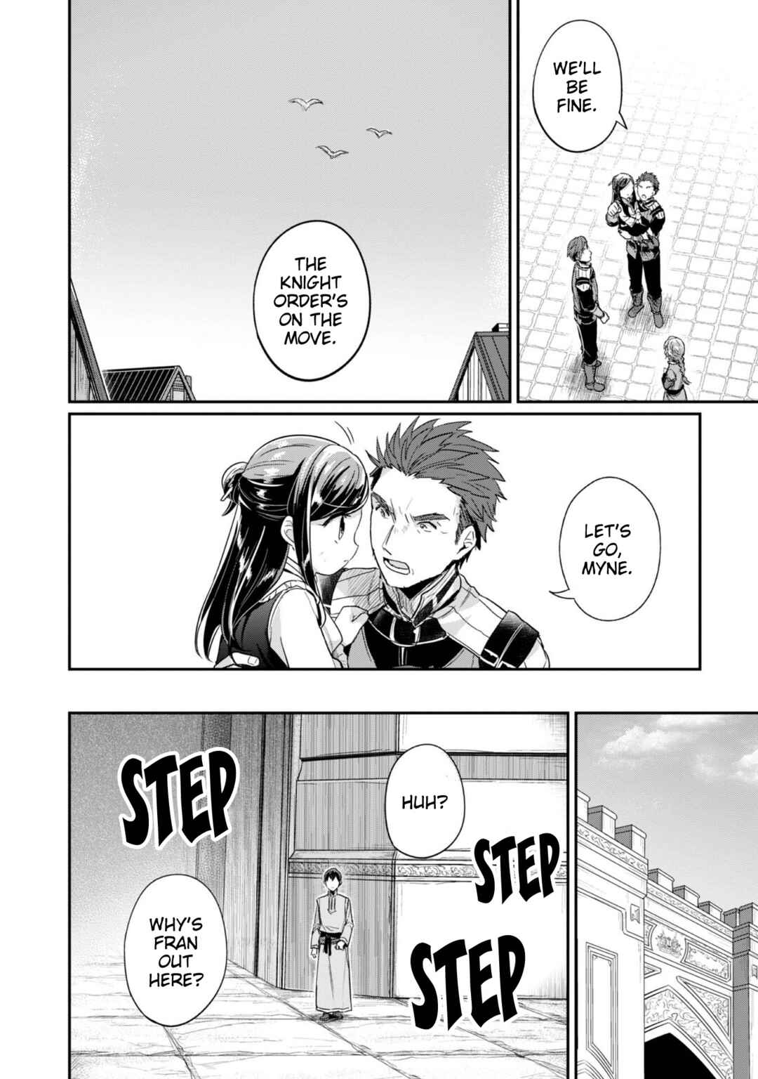 Honzuki no Gekokujou: Shisho ni Naru tame ni wa Shudan o Erandeiraremasen—Dai-2 Bu: Hon no Tamenara Miko ni Naru! Chapter 58 - Page 17