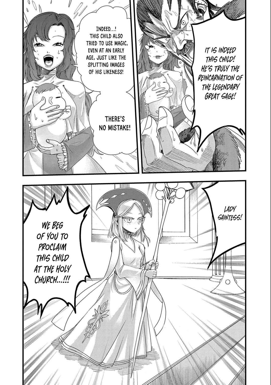 Umareta Chokugo ni Suterareta kedo, Zense ga Daikenja Datta node Yoyuu de Ikitemasu ~Saikyou Akachan Daibousou~ Chapter 6 - Page 22