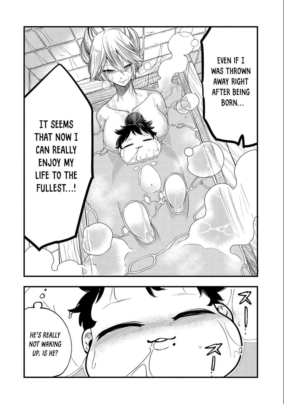 Umareta Chokugo ni Suterareta kedo, Zense ga Daikenja Datta node Yoyuu de Ikitemasu ~Saikyou Akachan Daibousou~ Chapter 6 - Page 28