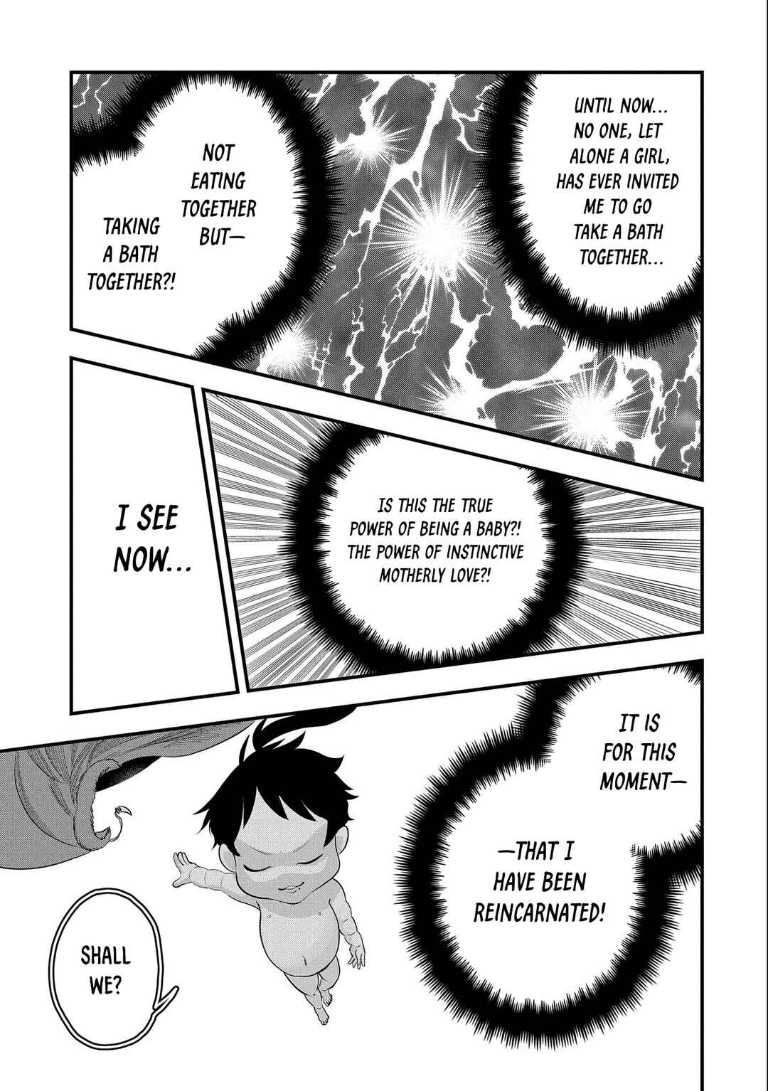 Umareta Chokugo ni Suterareta kedo, Zense ga Daikenja Datta node Yoyuu de Ikitemasu ~Saikyou Akachan Daibousou~ Chapter 6 - Page 9