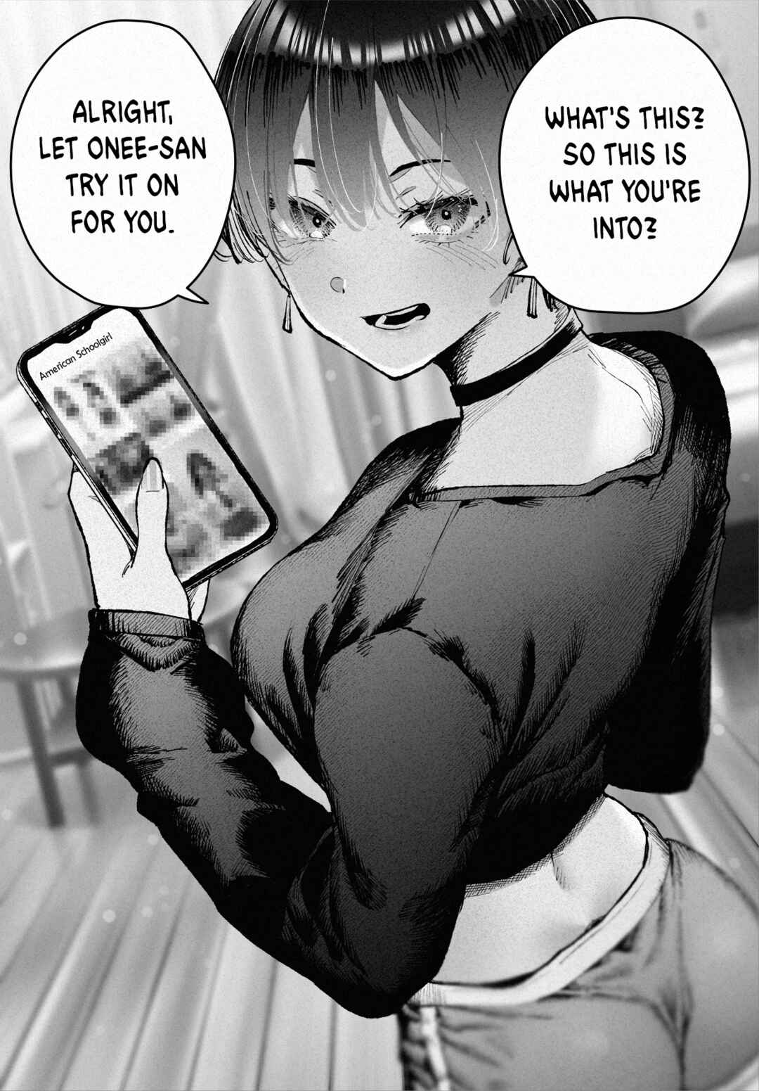 Kao no Yoi Boisshu Oneesan Chapter 9 - Page 1