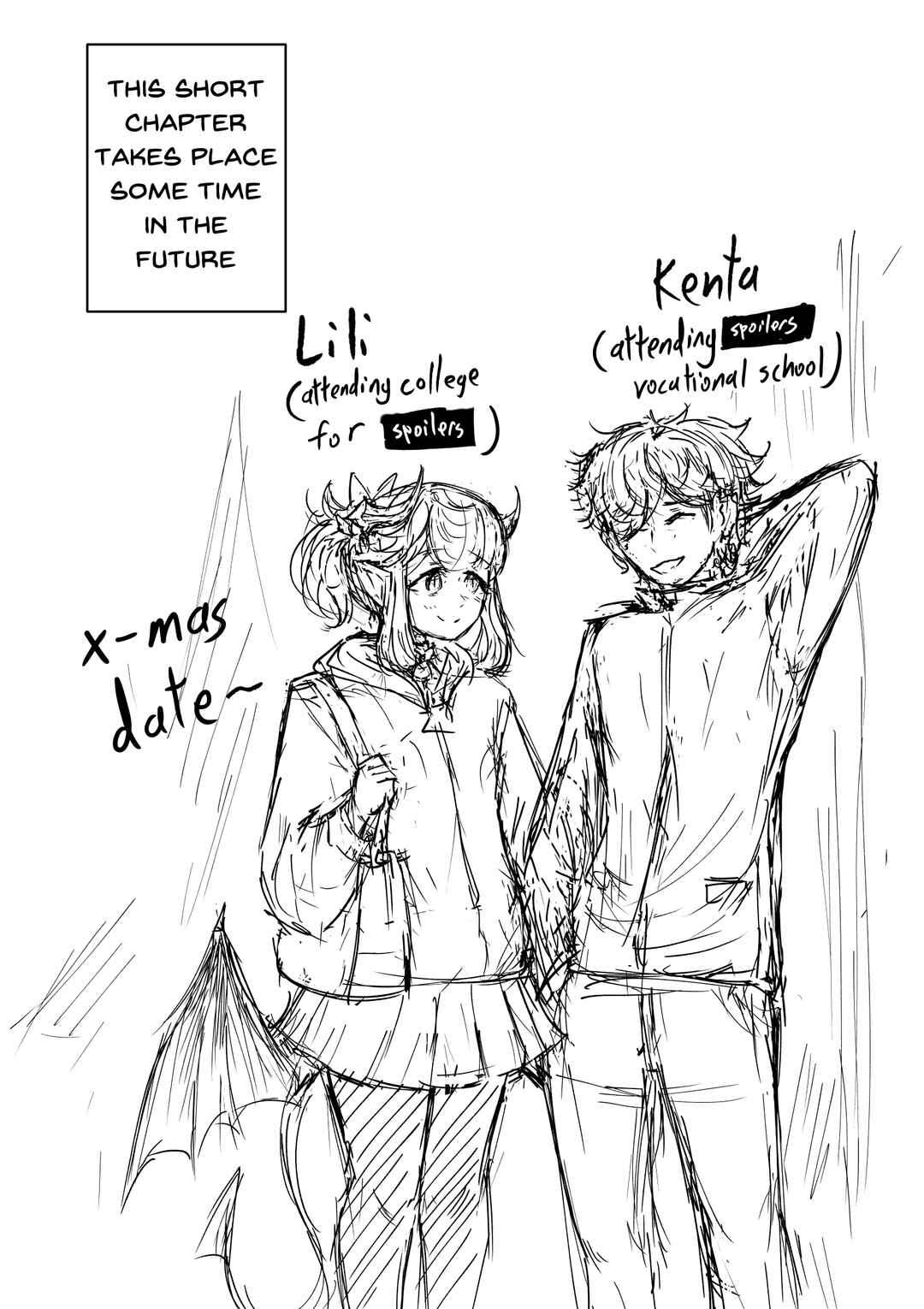 KANOIN: My Incubus (Girl)Friend Chapter 25.2 - Page 1
