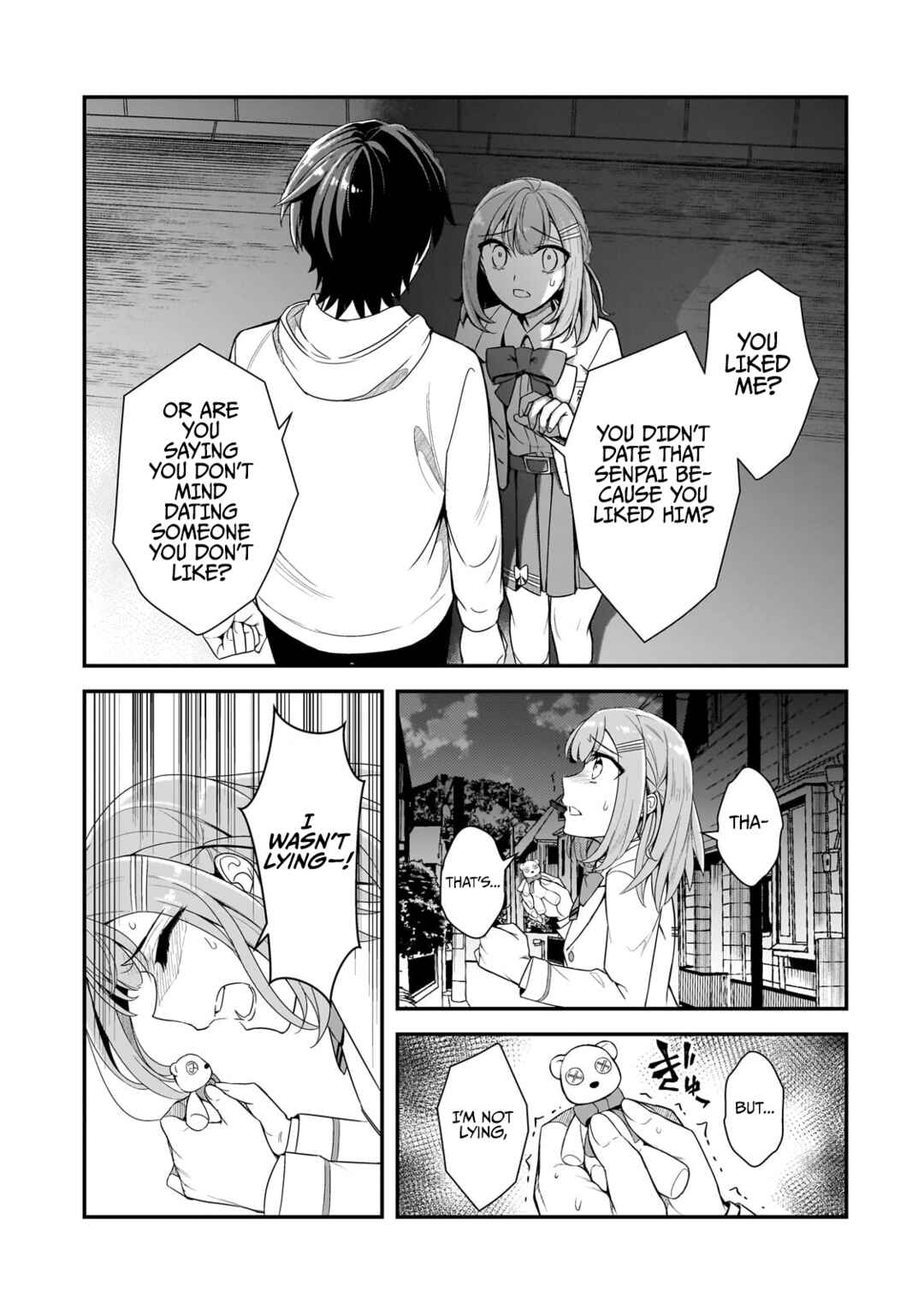 Ore ni Trauma wo Ataeta Joshi-tachi ga Chirachira Mitekuru kedo, Zannen desuga Teokure desu Chapter 4 - Page 34