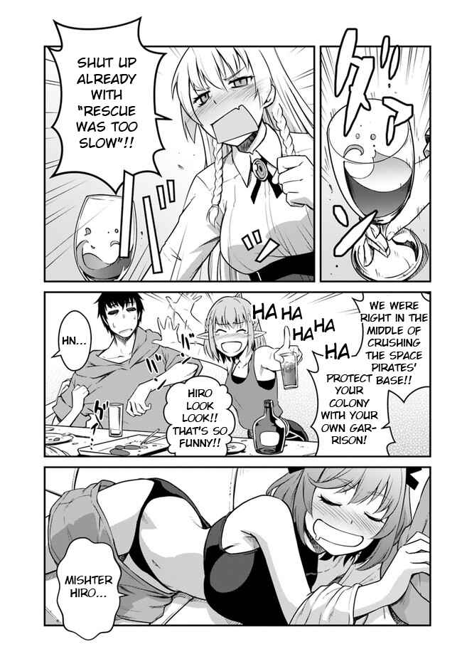 Mezametara Saikyou Soubi to Uchuusen-mochi datta node, Ikkodate Mezashite Youhei to shite Jiyuu ni Ikitai Chapter 21.2 - Page 9