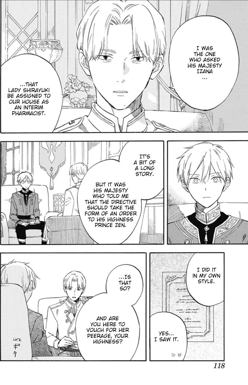 Akagami no Shirayukihime Chapter 134 - Page 12
