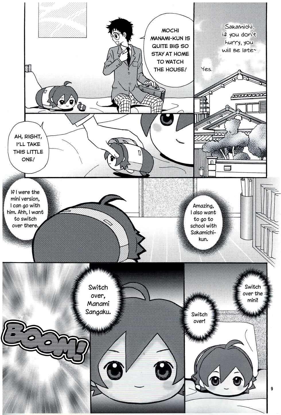 Yowamushi Pedal dj - Mochi Resonance Chapter ? - Page 9