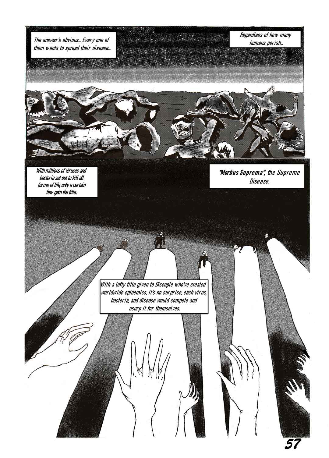 Awaiting Death with Disease-chan!! Chapter 1.50 - Page 3