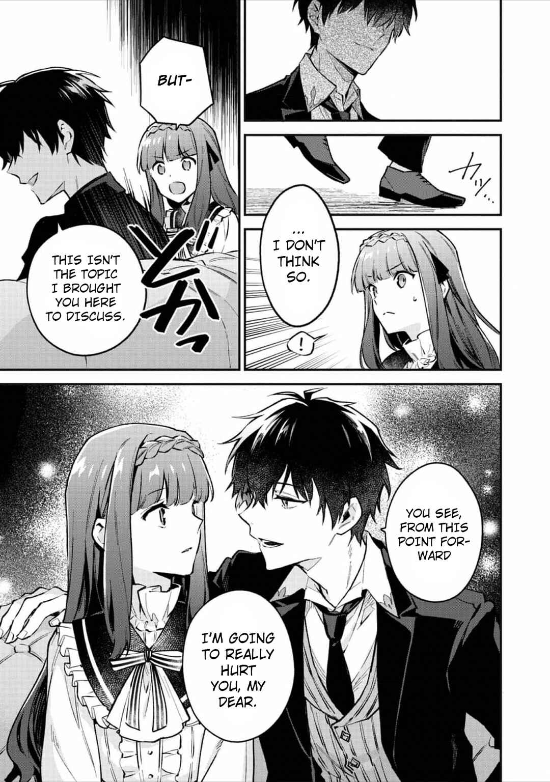Akutou Ikka no Mana Musume, Tensei Saki mo Otome Game no Gokudou Reijou deshita Chapter 2 - Page 12