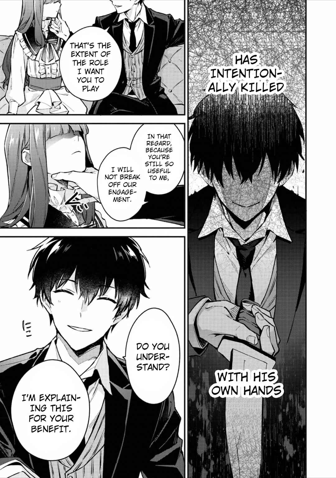 Akutou Ikka no Mana Musume, Tensei Saki mo Otome Game no Gokudou Reijou deshita Chapter 2 - Page 14